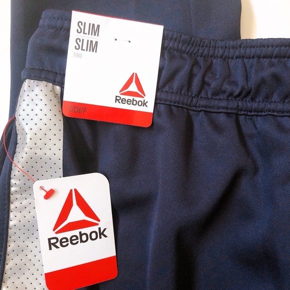 NWT Reebok Navy Interlock Pant (Size small/ slim) - Picture 5 of 6